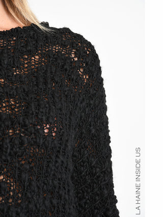 La Haine Sweater W5520 black