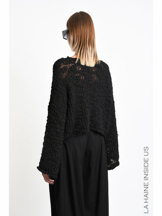 La Haine Sweater W5520 black