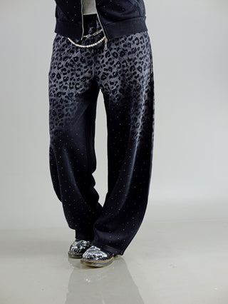 OFF#DLY Joggpant Leo Shiny black/grey