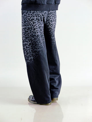 OFF#DLY Joggpant Leo Shiny black/grey