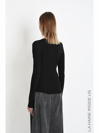 La Haine Sweater W5456 black