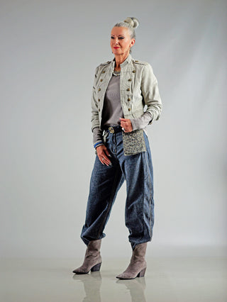 OFF#DLY Reverse Denim Leo Dark