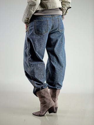OFF#DLY Reverse Denim Leo Dark