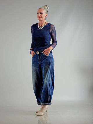 OFF#DLY Reverse Denim Leo Dark