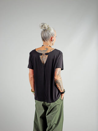 OFF#DLY Tee Ring black