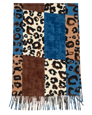 OFF#DLY Schal Leo Fransen denim