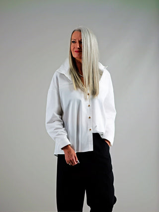 OFF#DLY Bluse Tignale white