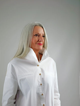 OFF#DLY Bluse Tignale white