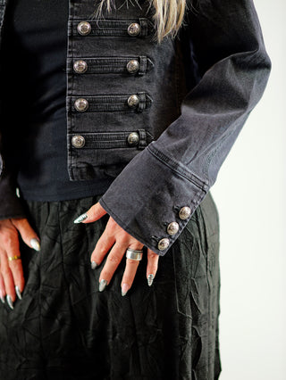 OFF#DLY Jacket Admiral black