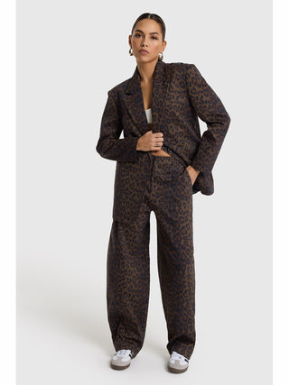 ALIX Animal Barrel Pant animal