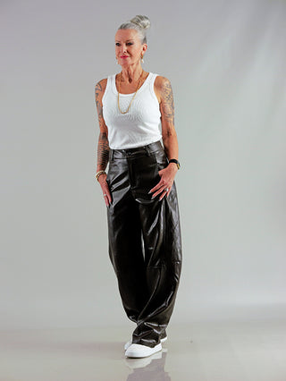 Co´Couture Gitt Pant dark brown