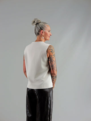 Penn & Ink Waistcoat vanilla