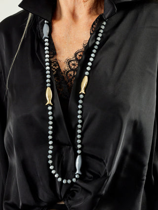 OFF#DLY Bluse Salo black