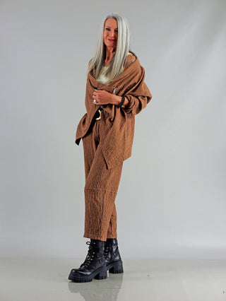 OFF#DLY Pant Sanco camel