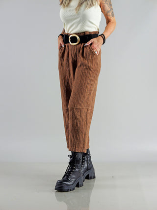 OFF#DLY Pant Sanco camel
