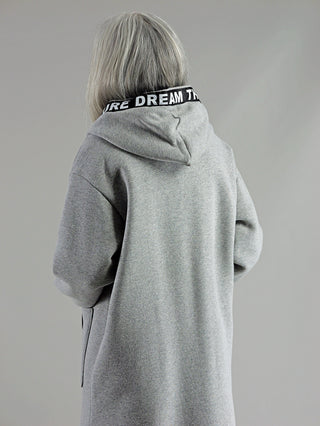 OFF#DLY Sweatmantel Alba grey