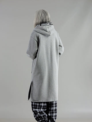 OFF#DLY Sweatmantel Alba grey
