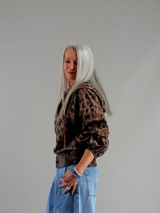 OFF#DLY Leo Jacke Copa brown/black