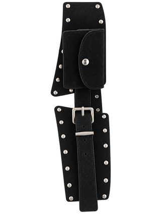 OFF#DLY Gürtel Nieten black