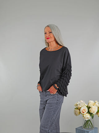 OFF#DLY Sweatshirt Zappa black