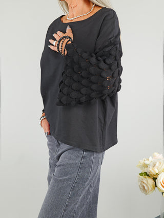 OFF#DLY Sweatshirt Zappa black