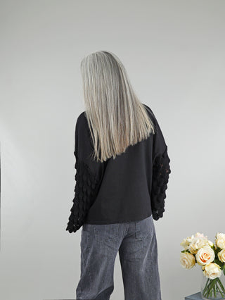 OFF#DLY Sweatshirt Zappa black
