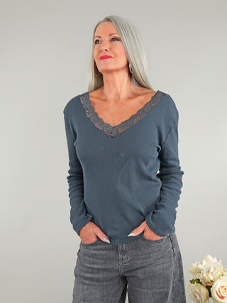 OFF#DLY Shirt Zita anzhrazit