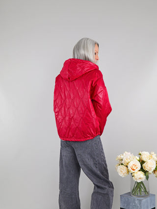 OFF#DLY Stepp Jacket Vino Red