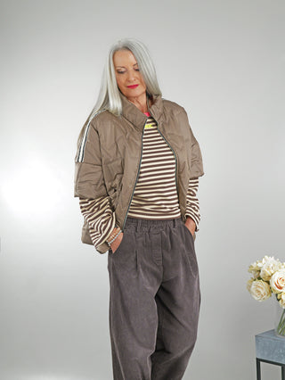 OFF#DLY Jacke Finca brown