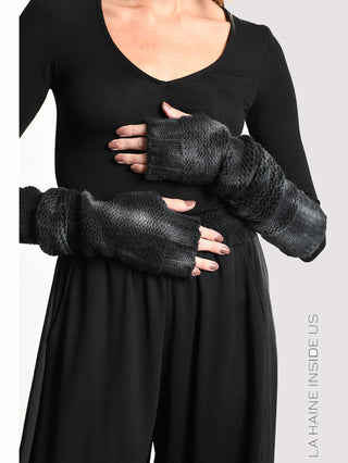 LaHaine Gloves black spray