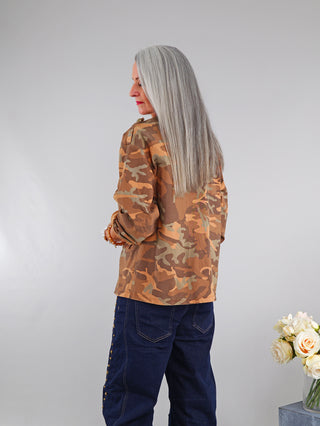 OFF#DLY Camo Jacke rost/braun