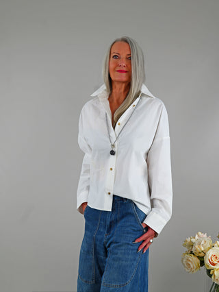 OFF#DLY Bluse Levico white