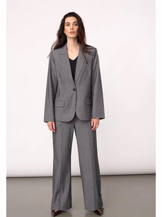 Co Couture JackyCC Fitted Blazer mid grey