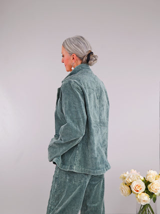 OFF#DLY Cord Blazer green