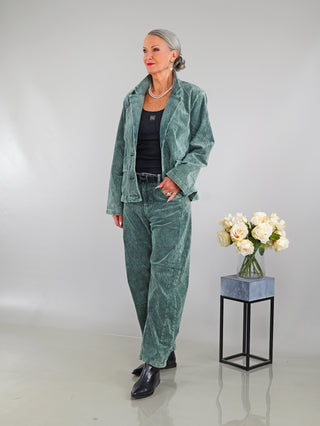 OFF#DLY Cord Blazer green