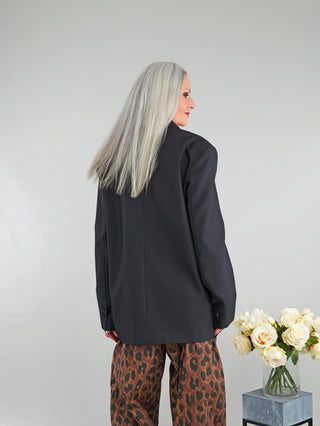 OFF#DLY Blazer Brescia black