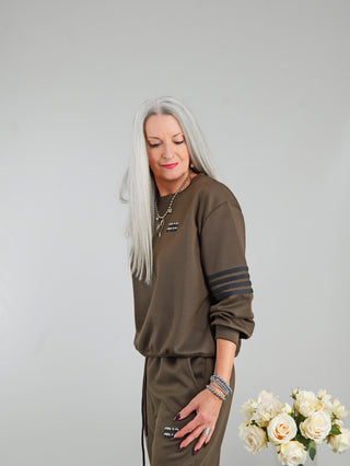 OFF#DLY Sweatsuit Neapel Braun