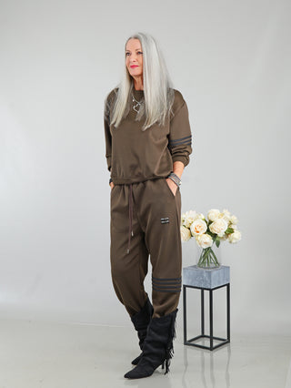 OFF#DLY Sweatsuit Neapel Braun