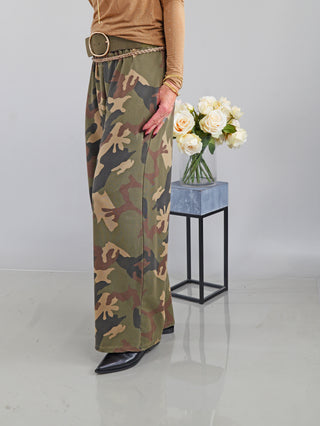 OFF#DLY Jogg Pant Isernia Camouflage Khaki