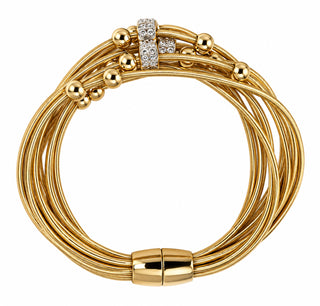 OFF#DLY Armband Magnet Gold