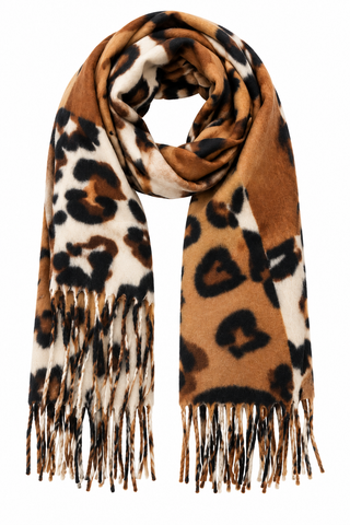 OFF#DLY Schal Leo Camel