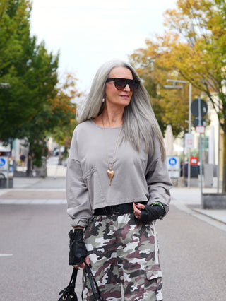 OFF#DLY Longsleeve Alina taupe
