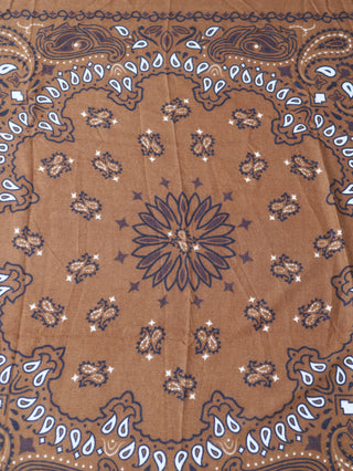 OFF#DLY Schal Paisley cognac