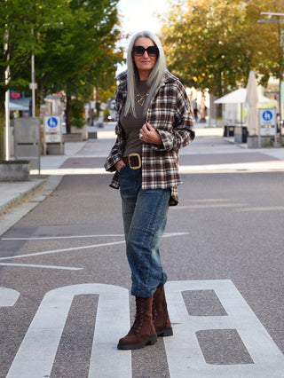 OFF#DLY Barrel Denim Dirty Wash