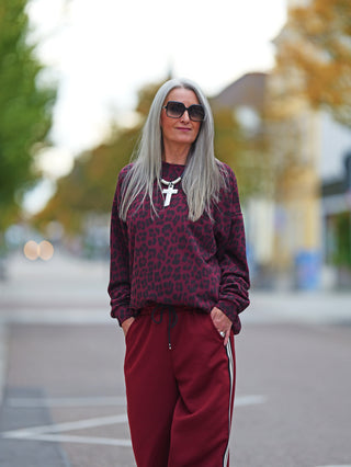 OFF#DLY Sweat Self-love Bordeaux-Leo