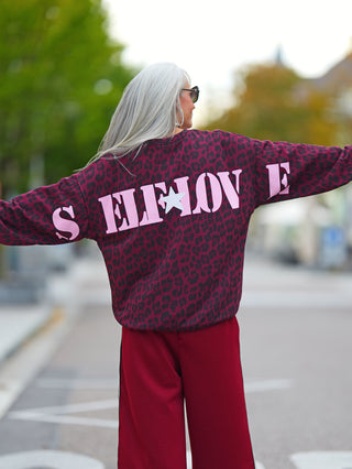 OFF#DLY Sweat Self-love Bordeaux-Leo