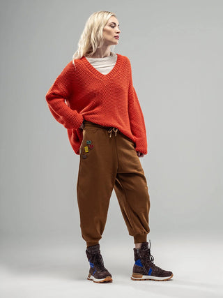 #VDR Knit Sweater Orange