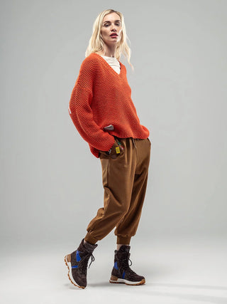 #VDR Knit Sweater Orange