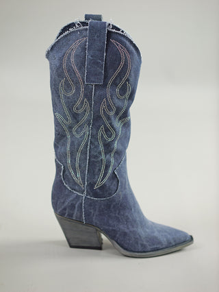 MIMMU Boot Canvas Jeans