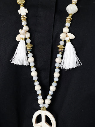 OFF#DLY Hippie Kette beige